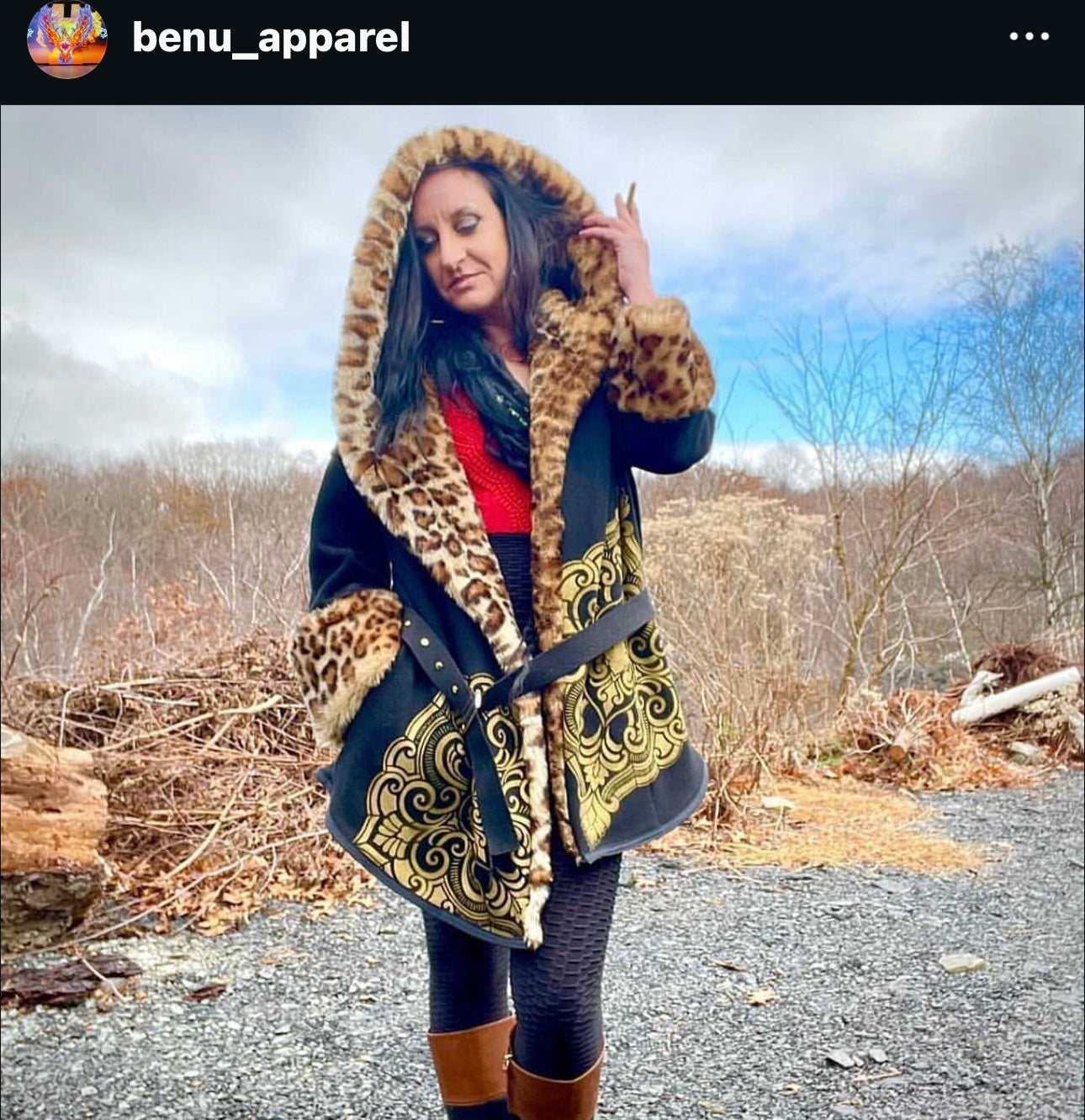 Heavy hemp fleece Royal Fur Jacket