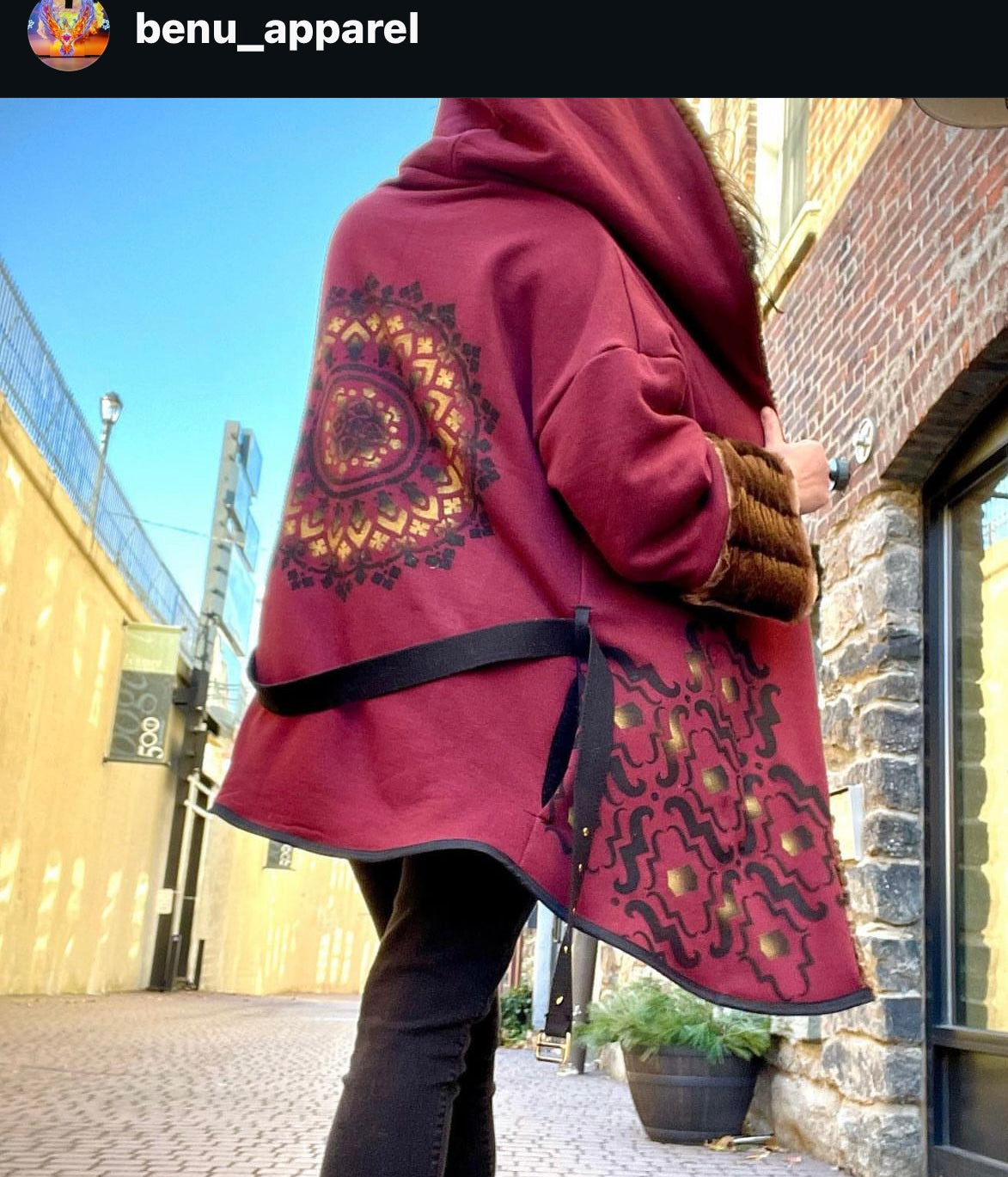 Heavy hemp fleece Royal Fur Jacket