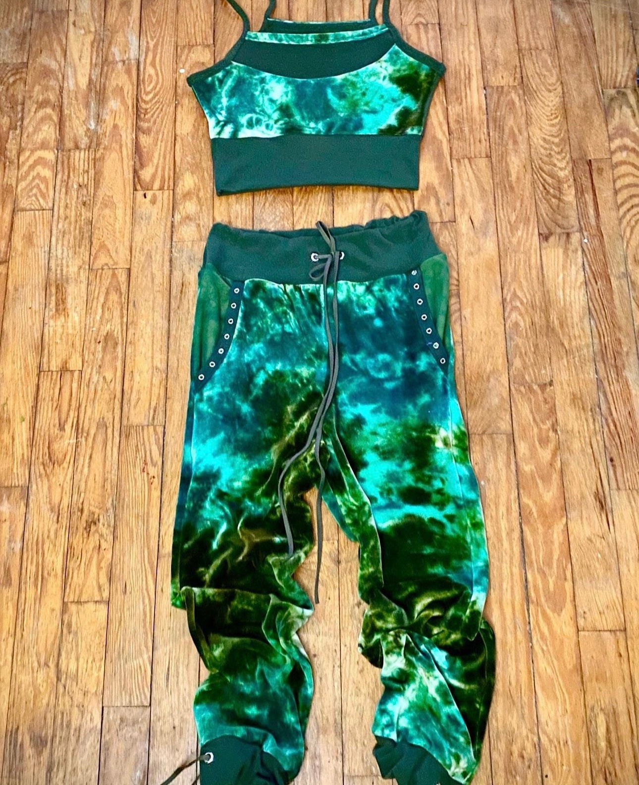 Dark Diamond ๐ Organic Velour Joggers