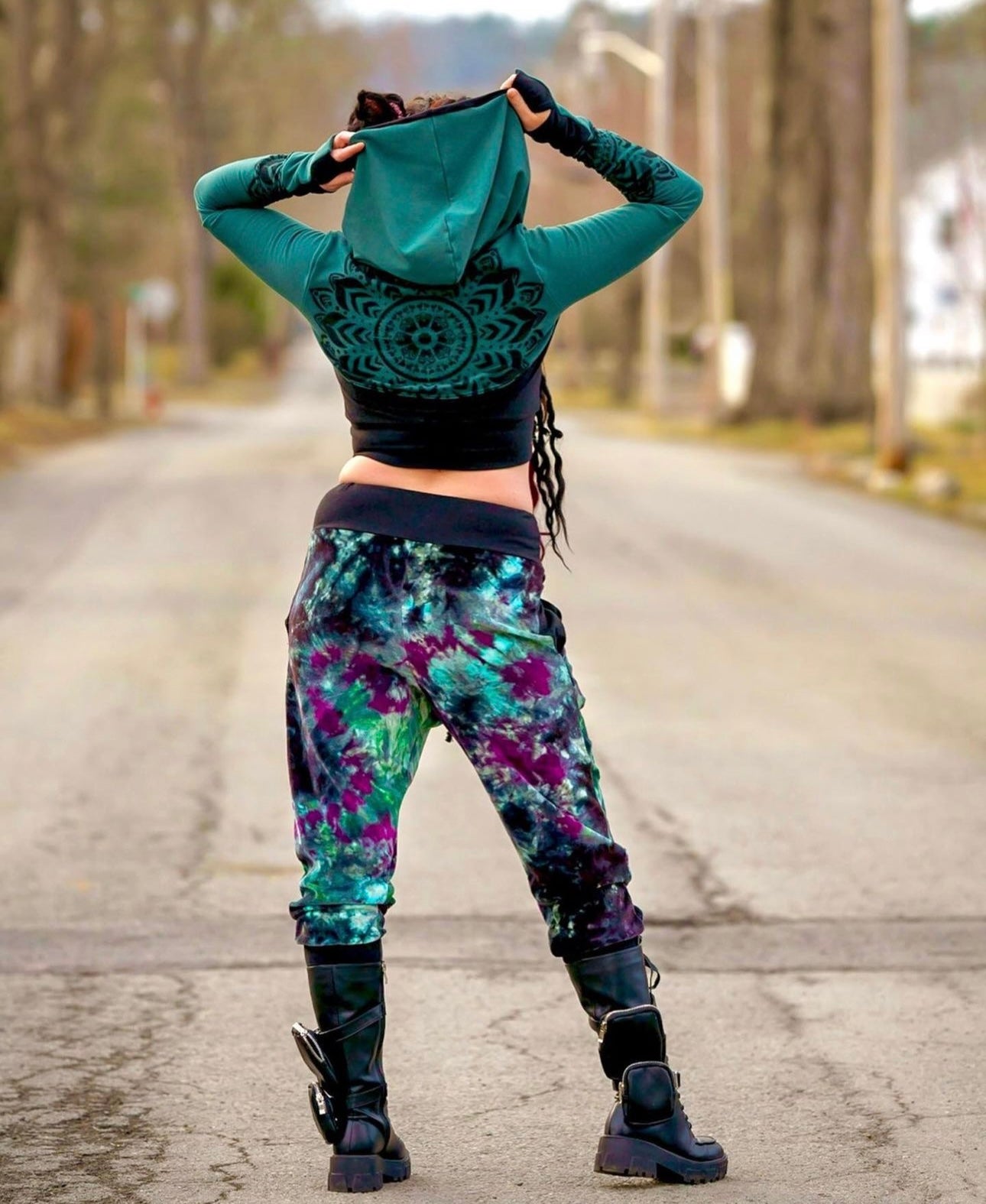 Dark Diamond ๐ Organic Velour Joggers