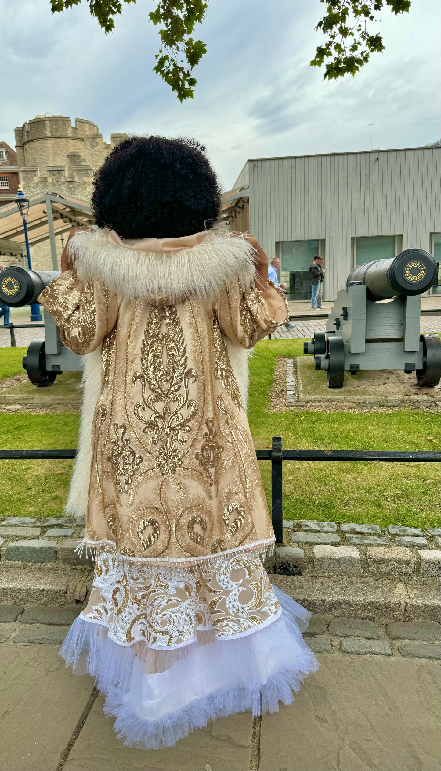 Sequins Fur Jacket