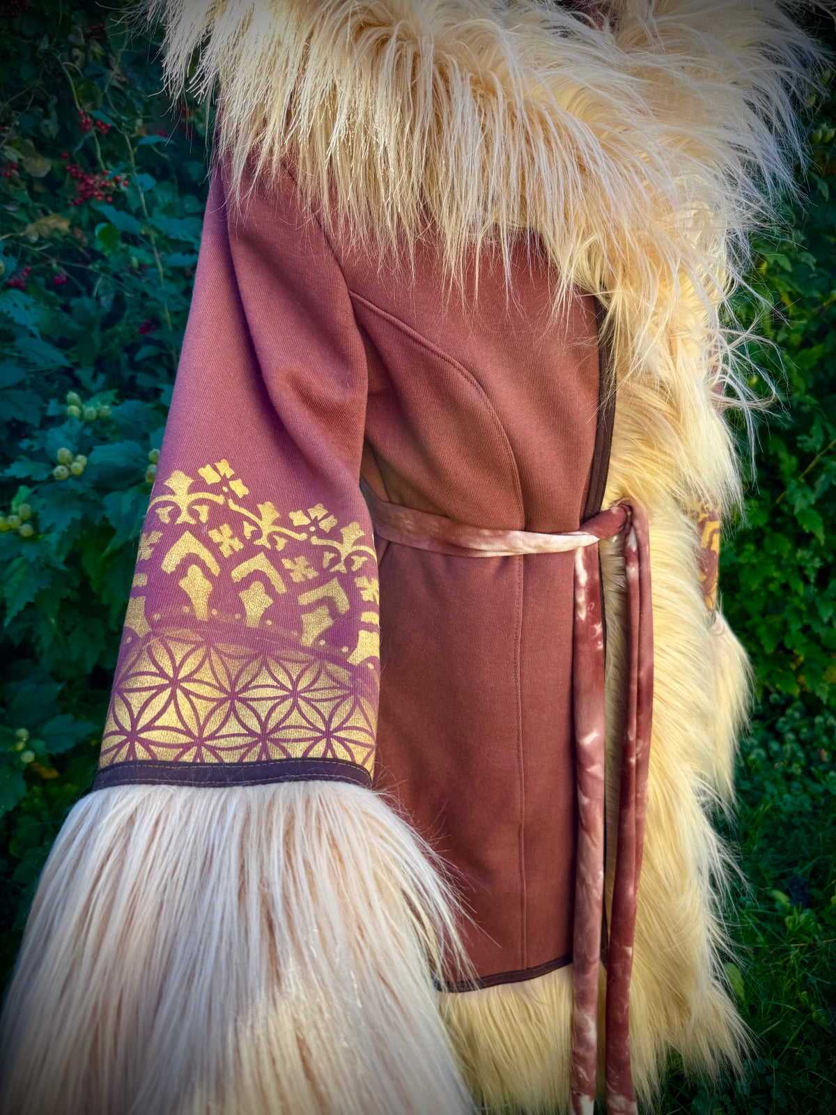 Royal fur coat