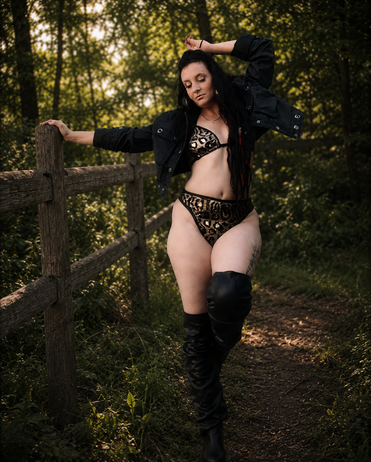 Limited Edition Kitty Sequins 2 Piece