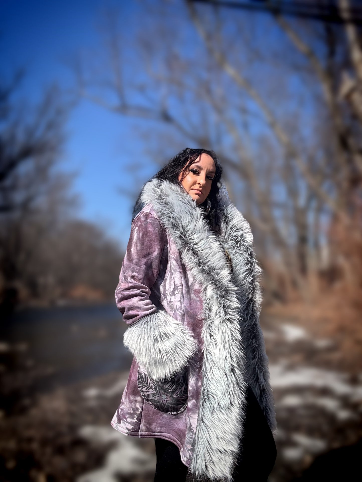 Royal Princess Faux Fur Jacket