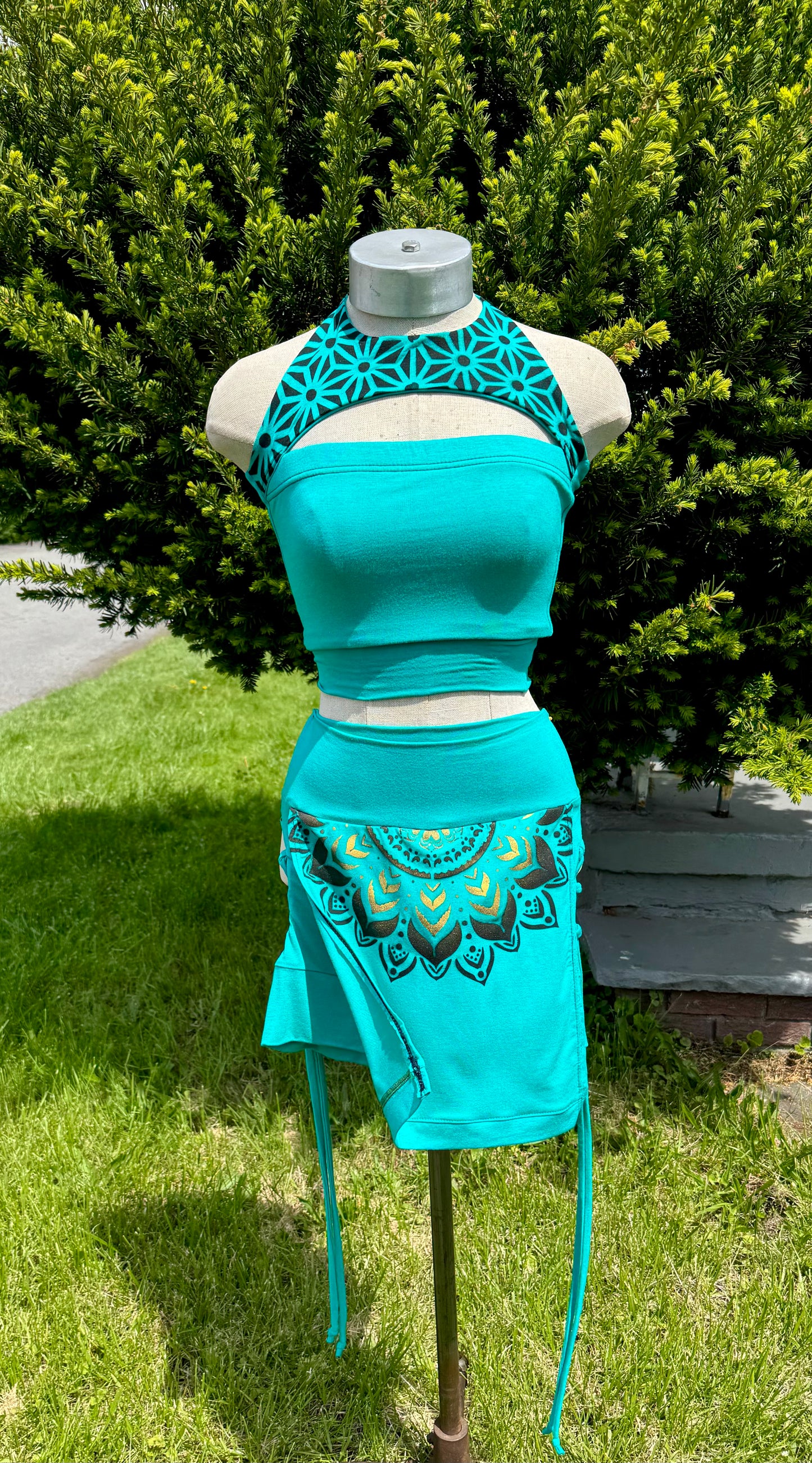 2 Piece Skort and Warrior Tank