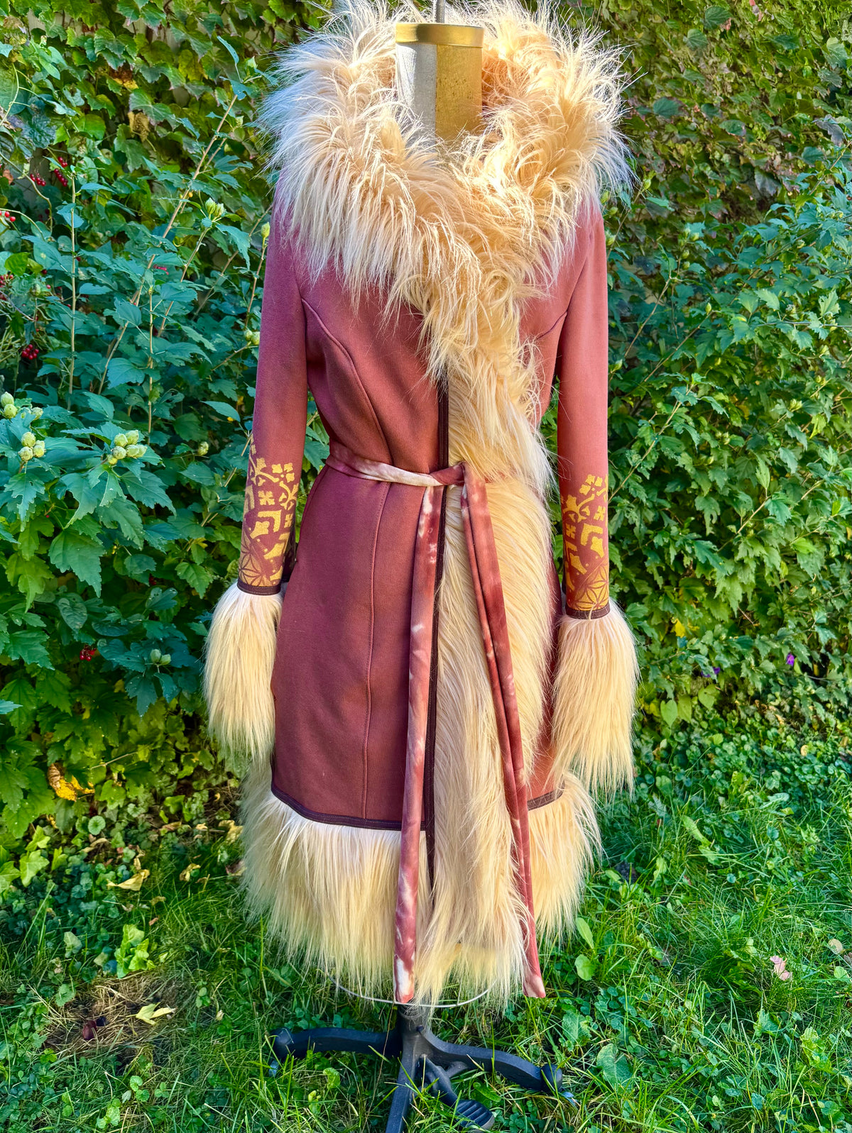 Royal fur coat