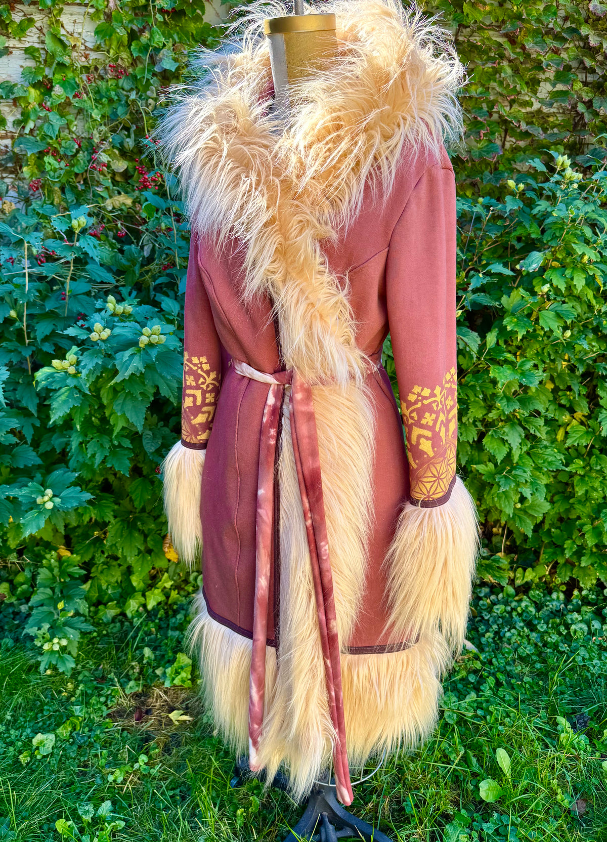 Royal fur coat