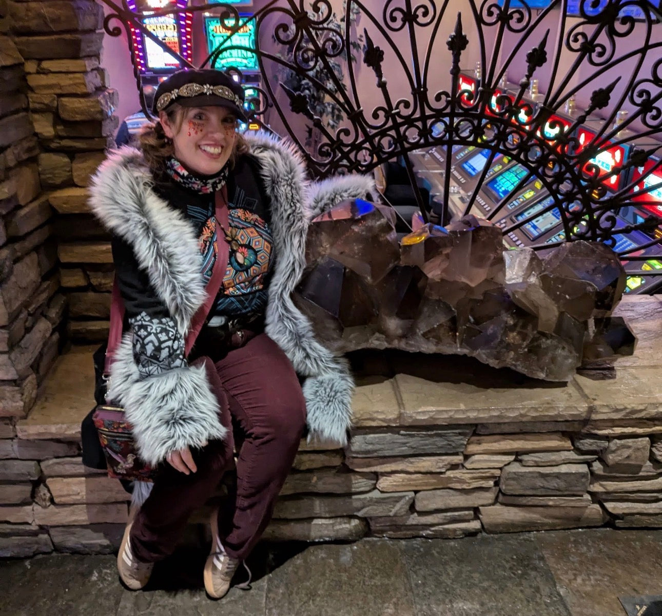 Royal Princess Faux Fur Jacket