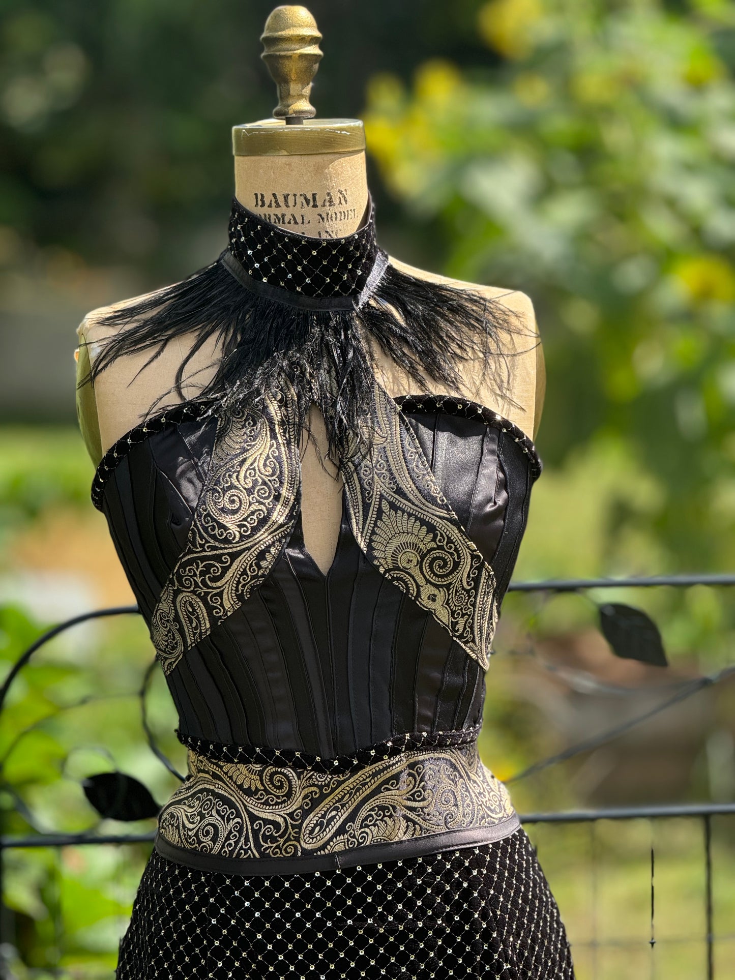 Gorgeous black formal gown