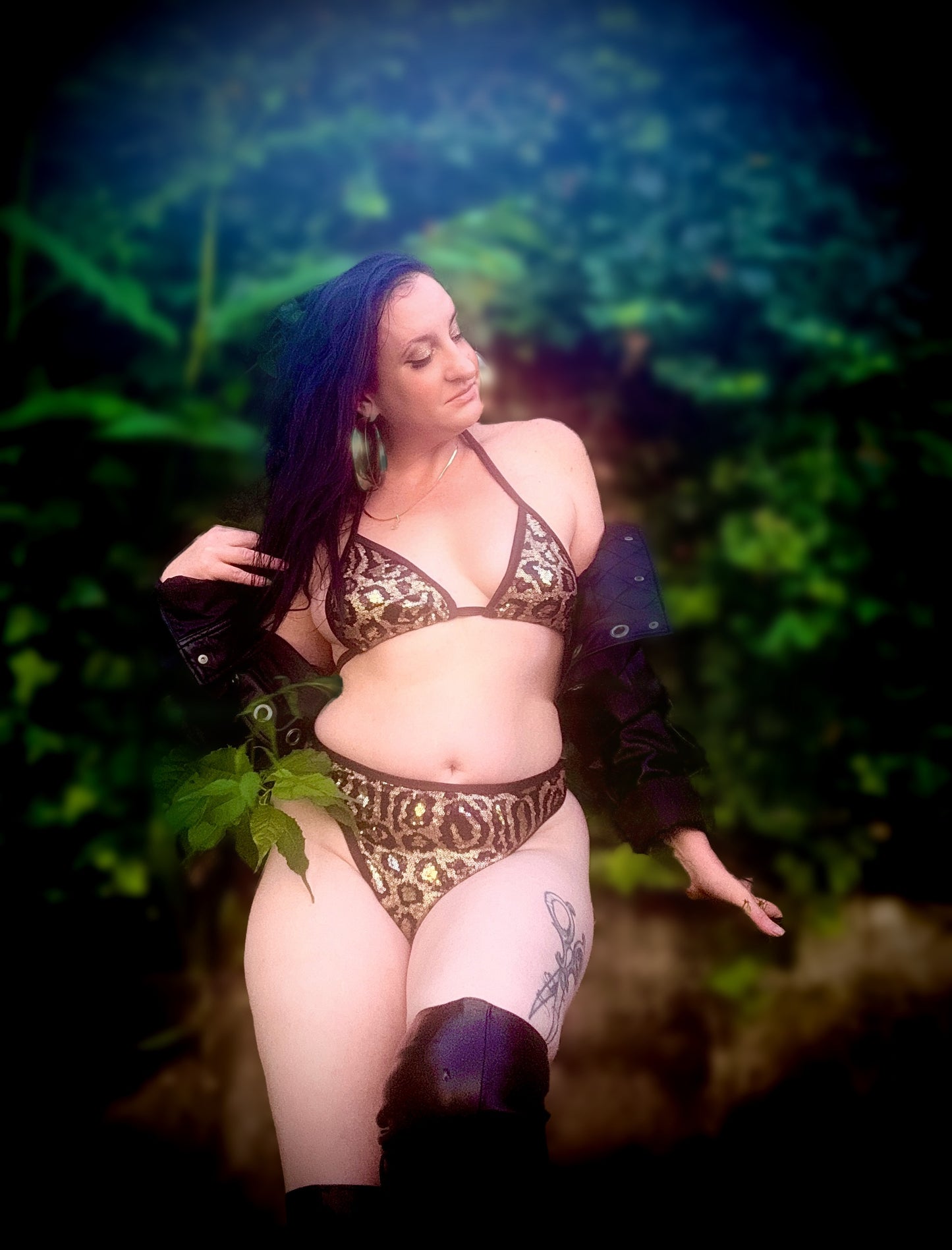Limited Edition Kitty Sequins 2 Piece