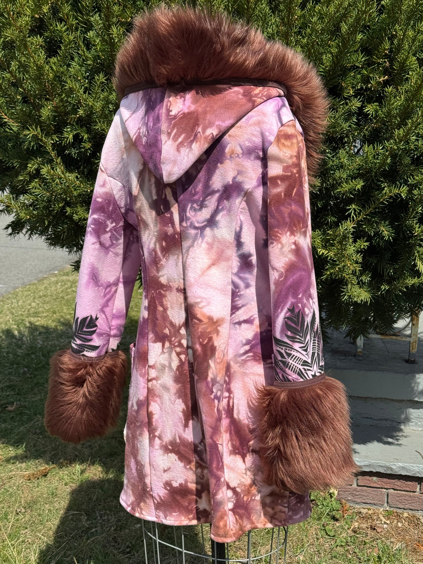 M/L Royal Princess Organic Faux Fur Coat