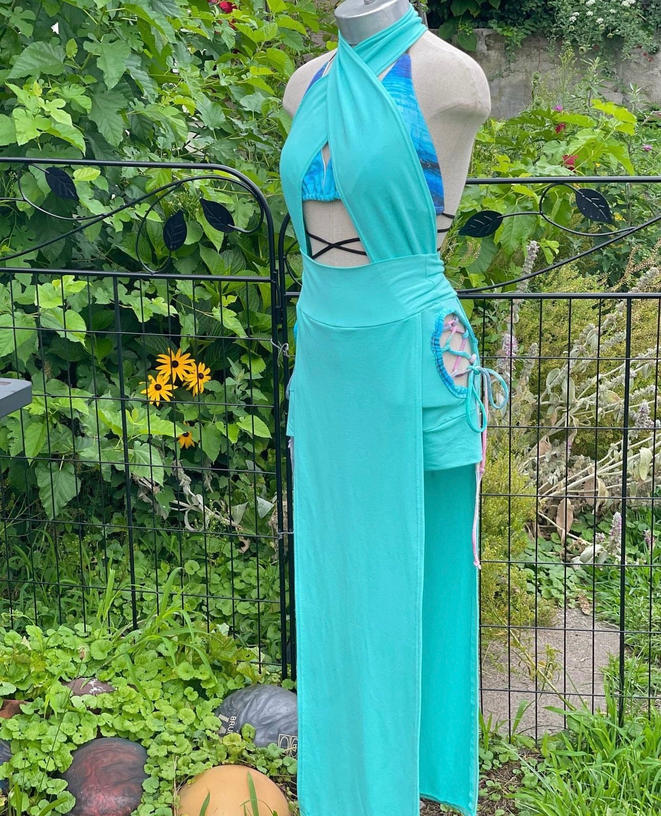 Criss Cross Maxi Skort