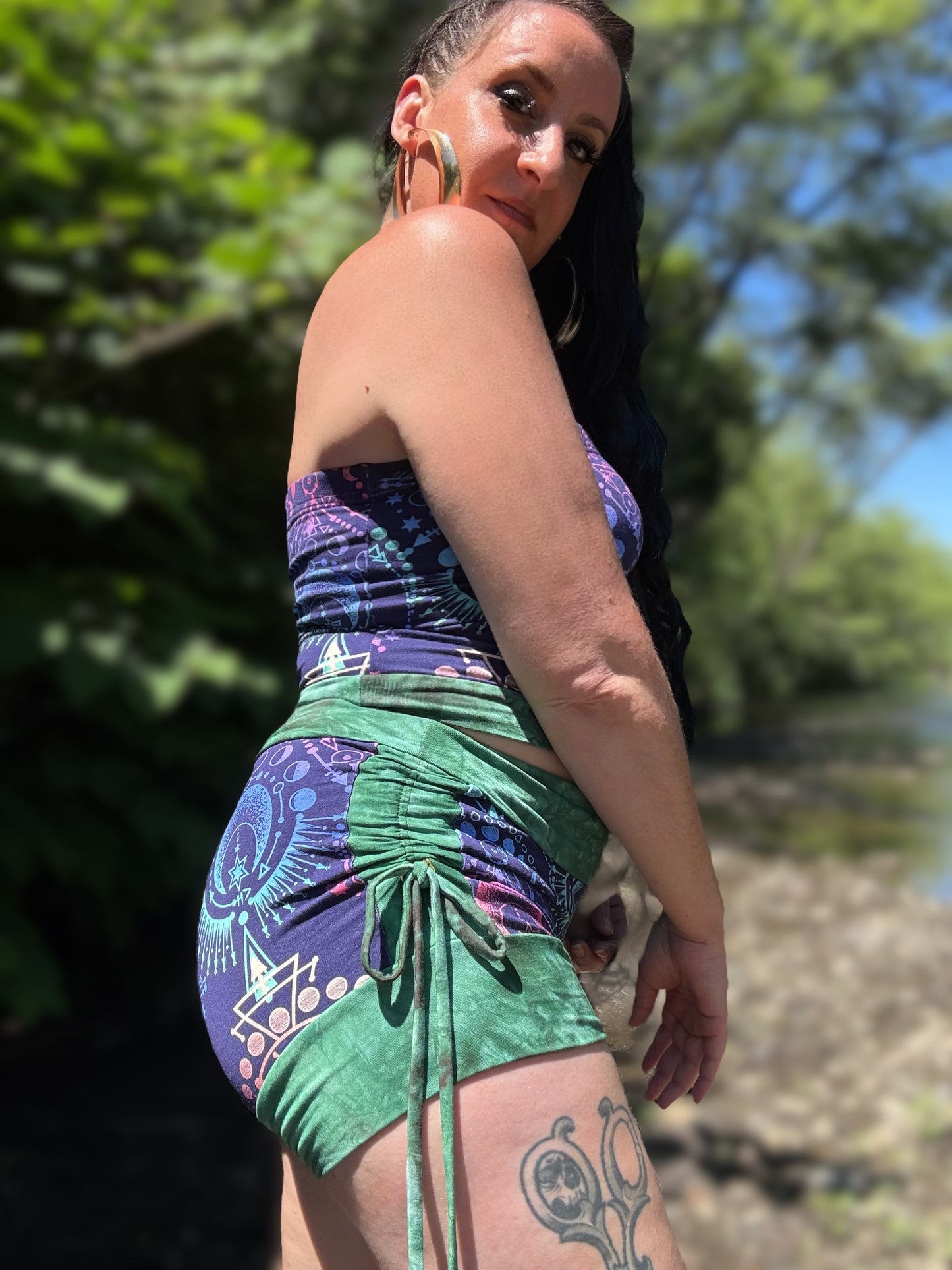 Ready to Ship S~Large Athena Cinch short sets