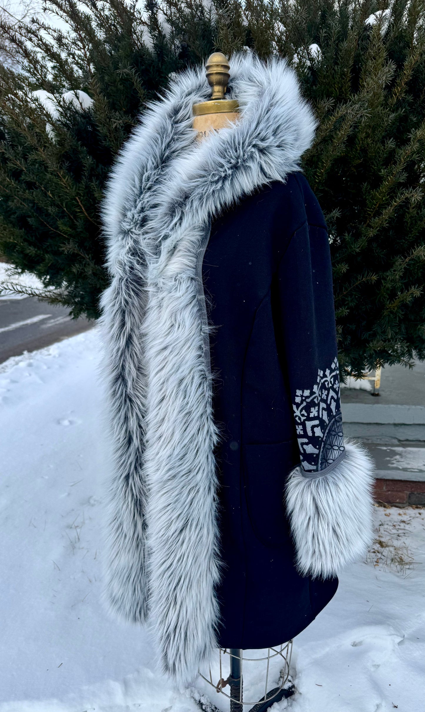 Royal Princess Faux Fur Jacket