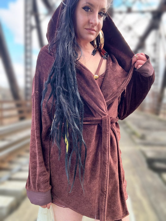 Royal Bamboo Velour Wrap