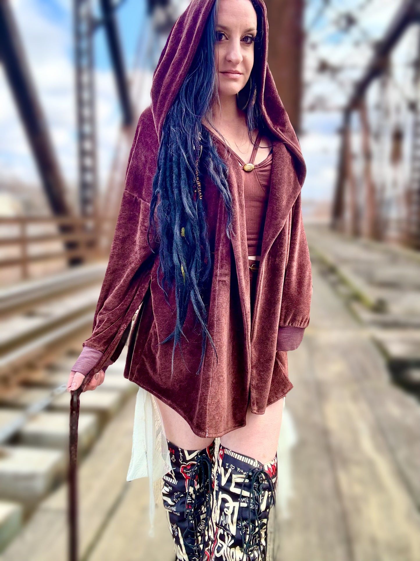 Royal Bamboo Velour Wrap